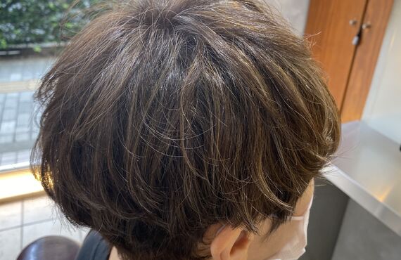 ナチュラルでお洒落なフンワリ優しいアンチエイジングカラー　府中美容室nono　Naho Watanabe