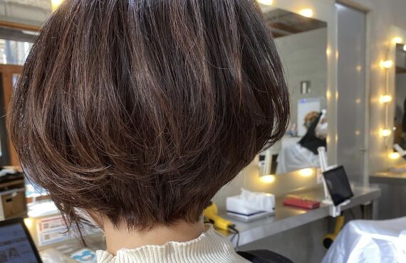 グレイカラーを卒業して、明るくトーンアップ　府中美容室nono　Naho Watanabe