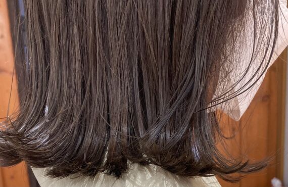 扱いやすく「私がご機嫌で過ごせるヘアスタイル]　府中美容室nono　Ayumi