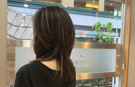 【ミセスのヘアカラー】白髪染めを使わない”上品な大人の夏ヘア”府中美容室nono　Natumi Baba
